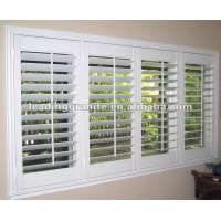 Elegent interior wooden plantation shutters