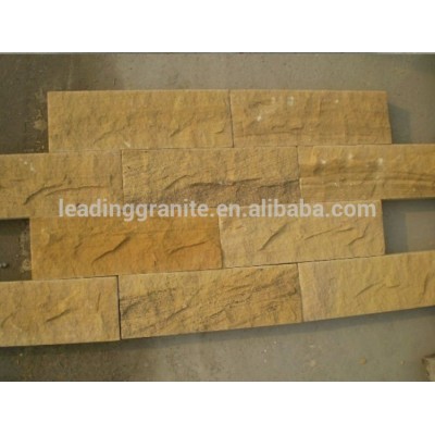 Chinese cheap yellow sandstone wall tiles